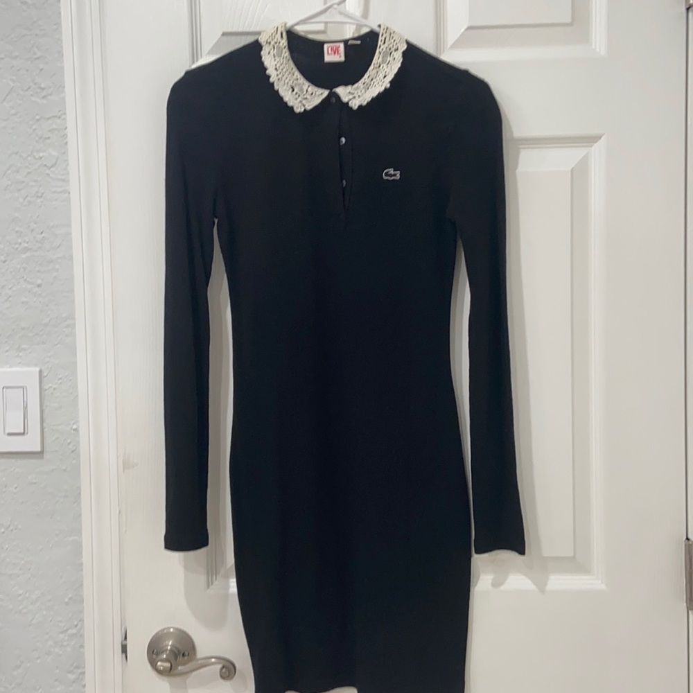 Black long sleeve dress